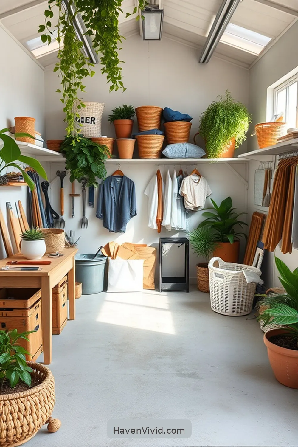Create a Minimalist Garage Using Organic Cotton Essentials for a ...